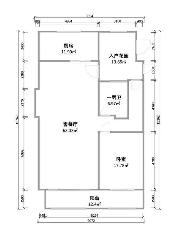 江南墅户型图图片